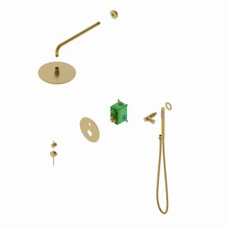 Душевой комплект Timo Saona SX-2369/17SM золото матовое Душевой комплект Timo Saona SX-2369/17SM золото матовое