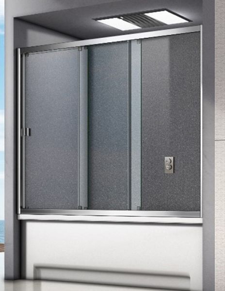 Шторка на ванну Good Door Screen WTW-160-G-CH 160 x 140 Шторка на ванну Good Door Screen WTW-160-G-CH 160 x 140