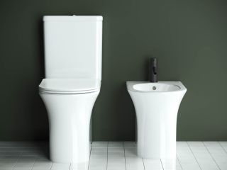Биде напольное Ceramica Nova Star CN1906 белый Биде напольное Ceramica Nova Star CN1906 белый