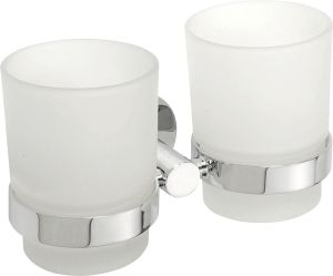Стакан двойной Sapho X-Round хром XR902