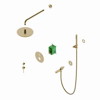 Душевой комплект Timo Saona SX-2379/17SM золото матовое Душевой комплект Timo Saona SX-2379/17SM золото матовое