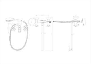 Смеситель RedBlu by Damixa Retro 239500000 для ванны Смеситель RedBlu by Damixa Retro 239500000 для ванны