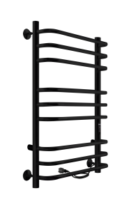 Полотенцесушитель электрический Indigo Brace Lux LCBLE80-50BRRt 80x50 см чёрный муар