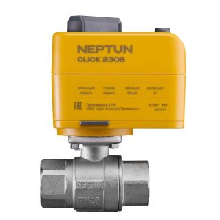 Кран с электроприводом Neptun Bugatti Click 230В 1/2 100037112500