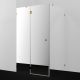 Душевой уголок WasserKRAFT Ems 76H07L-MR 120x90 см профиль золото стекло зеркальное