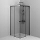 Душевой уголок Am.Pm X-joy W94G-403-9090-BТ1К 90x90 см без поддона чёрный матовый