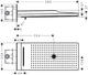 Верхний душ Hansgrohe Rainmaker Select 580 3et 24001400