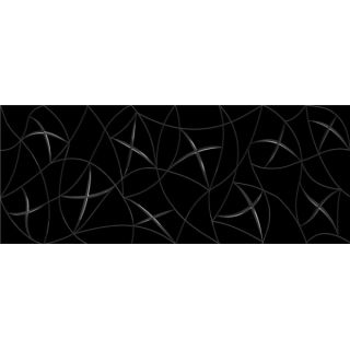 Декор Azori Vela 587112002 Nero «Stella» 20,1х50,5 (13шт)