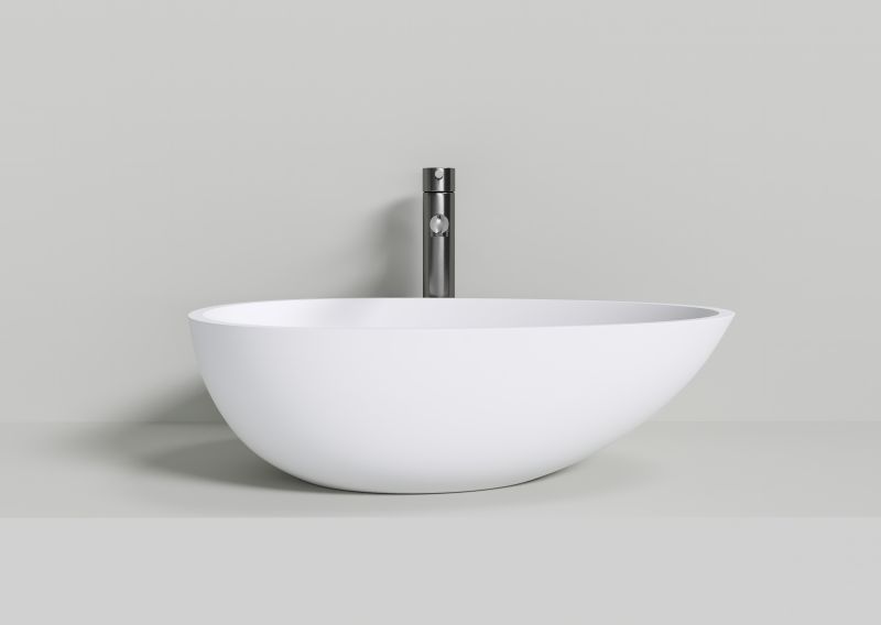 Накладная раковина NT Bagno Napoli NT404 60см белый матовый