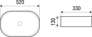 Раковина подвесная WW SK Арт. ELBACH 1048 10000003860