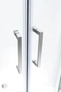 Душевой уголок Cezares Molveno MOLVENO-R-22-100+20-C-Cr-IV 120x120 см профиль хром стекло прозрачное