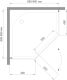 Душевой уголок Royal Bath TR 90x90см хром RB90TR-C-CH