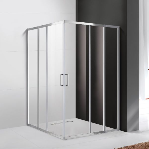 Душевой уголок Cezares MOLVENO-A-22-100+30-P-Cr