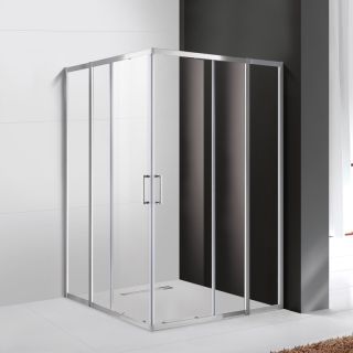 Душевой уголок Cezares MOLVENO-A-22-100+20-P-Cr