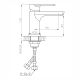 Смеситель для раковины Agger Brilliant A0302100