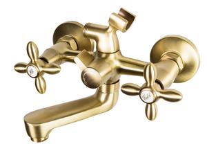 Смеситель для ванны/душа Agger Retro Bronze A1921288 с душевым набором