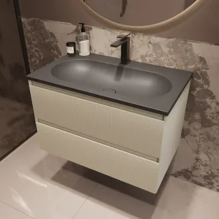 Раковина Vincea VCB-4H800G серый шелк