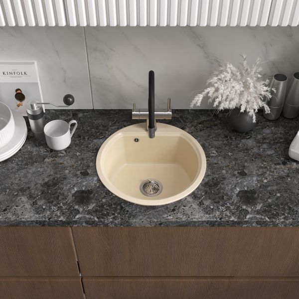 Мойка кухонная Reflexion Start 44-BL RX0844BE бежевый