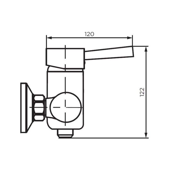 Смеситель для душа Dorff LOGIC NEW D3020000SS