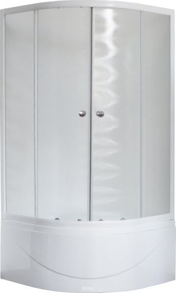 Душевой уголок Royal Bath 100x100см белый RB100BK-C