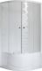 Душевой уголок Royal Bath 100x100см белый RB100BK-C