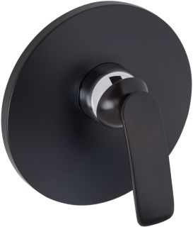 Встраиваемый смеситель для душа Kludi Balance чёрный/хром 526558775 Встраиваемый смеситель для душа Kludi Balance чёрный/хром 526558775