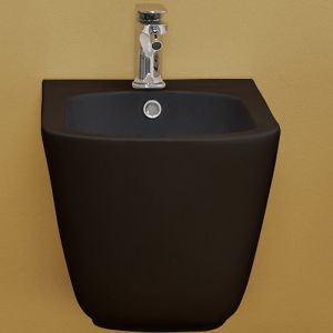 Биде подвесное Kerasan Tribeca 512531 Черное матовое