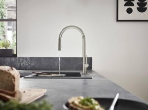Смеситель Hansgrohe Talis M54 72801800 для кухни сталь