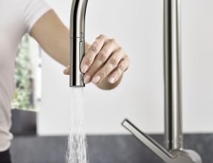 Смеситель Hansgrohe Talis M54 72801800 для кухни сталь