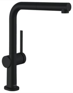 Смеситель Hansgrohe Talis M54 72808670 для кухни черный матовый Смеситель Hansgrohe Talis M54 72808670 для кухни черный матовый