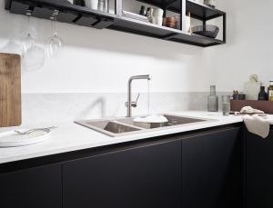 Смеситель Hansgrohe Talis M54 72808800 для кухни сталь