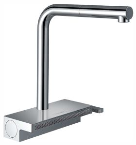 Смеситель Hansgrohe Aquno Select M81 73830000 для кухни хром