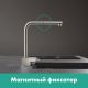 Смеситель Hansgrohe Aquno Select M81 73830800 с вытяжным изливом 2 режима струи под сталь
