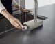 Смеситель Hansgrohe Aquno Select M81 73830800 с вытяжным изливом 2 режима струи под сталь