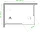 Душевой уголок Royal Bath HPD 120x80см хром RB8120HPD-T-CH
