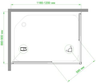 Душевой уголок Royal Bath HPD 120x90см хром RB9120HPD-T-CH Душевой уголок Royal Bath HPD 120x90см хром RB9120HPD-T-CH