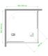 Душевой уголок Royal Bath HPD 100x100см белый RB100HPD-T