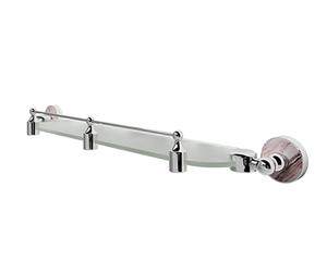 WasserKRAFT Полка стеклянная с бортиком K-8544