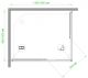 Душевой уголок Royal Bath HPD 120x100см белый RB1120HPD-T