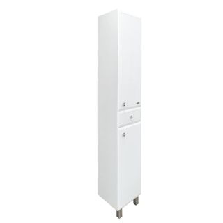 Comforty Шкаф-колонна "Сочи-35" белый глянец Comforty Шкаф-колонна "Сочи-35" белый глянец