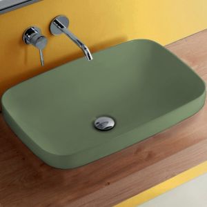Раковина Kerasan Tribeca 514311 Verde muschio 60 см