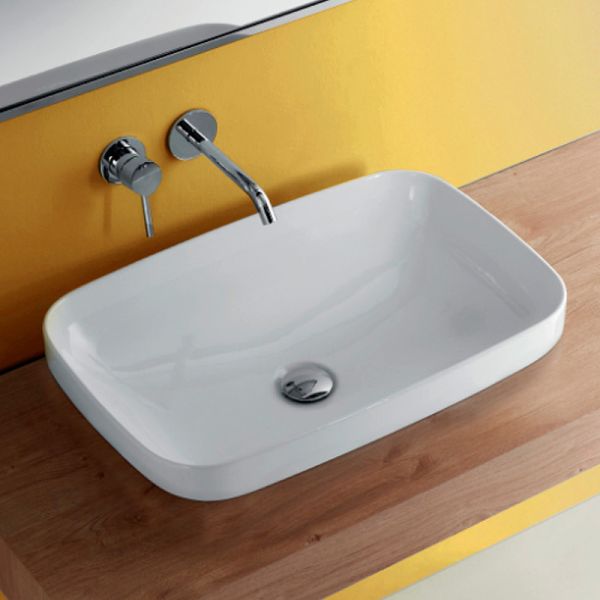 Раковина Kerasan Tribeca 514301 белая 60 см