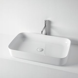 Раковина-чаша Kerasan Tribeca 70 460201 Белая Раковина-чаша Kerasan Tribeca 70 460201 Белая