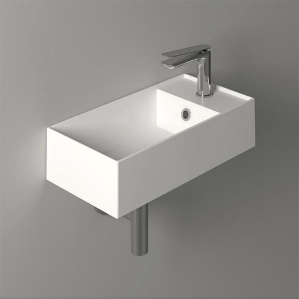 Раковина SIMAS AGILE AG50 bi matt*1 белая 50 см