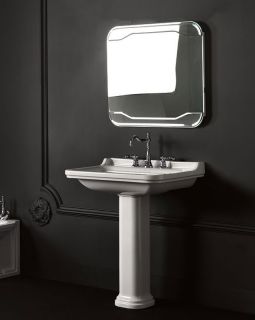 Зеркало Kerasan Waldorf 80 740701 c выключателем Зеркало Kerasan Waldorf 80 740701 c выключателем