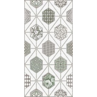 Декор Azori DEVORE 587192002 LIGHT GEOMETRIA 31,5х63 (6 шт)