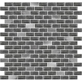 Мозаика Azori DEVORE 707423009/587423002 GRIS JA-04 30*30,4 (22 шт) (стекло)