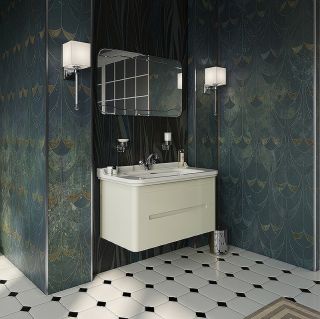 Тумба под раковину Kerasan Waldorf 94 925530 подвесная Bi vaniglia matt Тумба под раковину Kerasan Waldorf 94 925530 подвесная Bi vaniglia matt