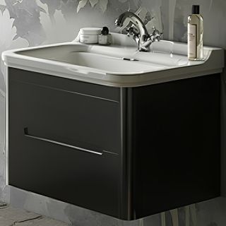 Тумба под раковину Kerasan Waldorf 74 925631 подвесная Nero matt Тумба под раковину Kerasan Waldorf 74 925631 подвесная Nero matt
