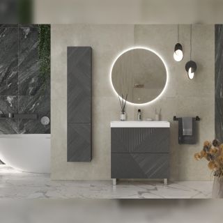 Пенал (35см) Velvex Edge pp.EDG.35, графит Пенал (35см) Velvex Edge pp.EDG.35, графит